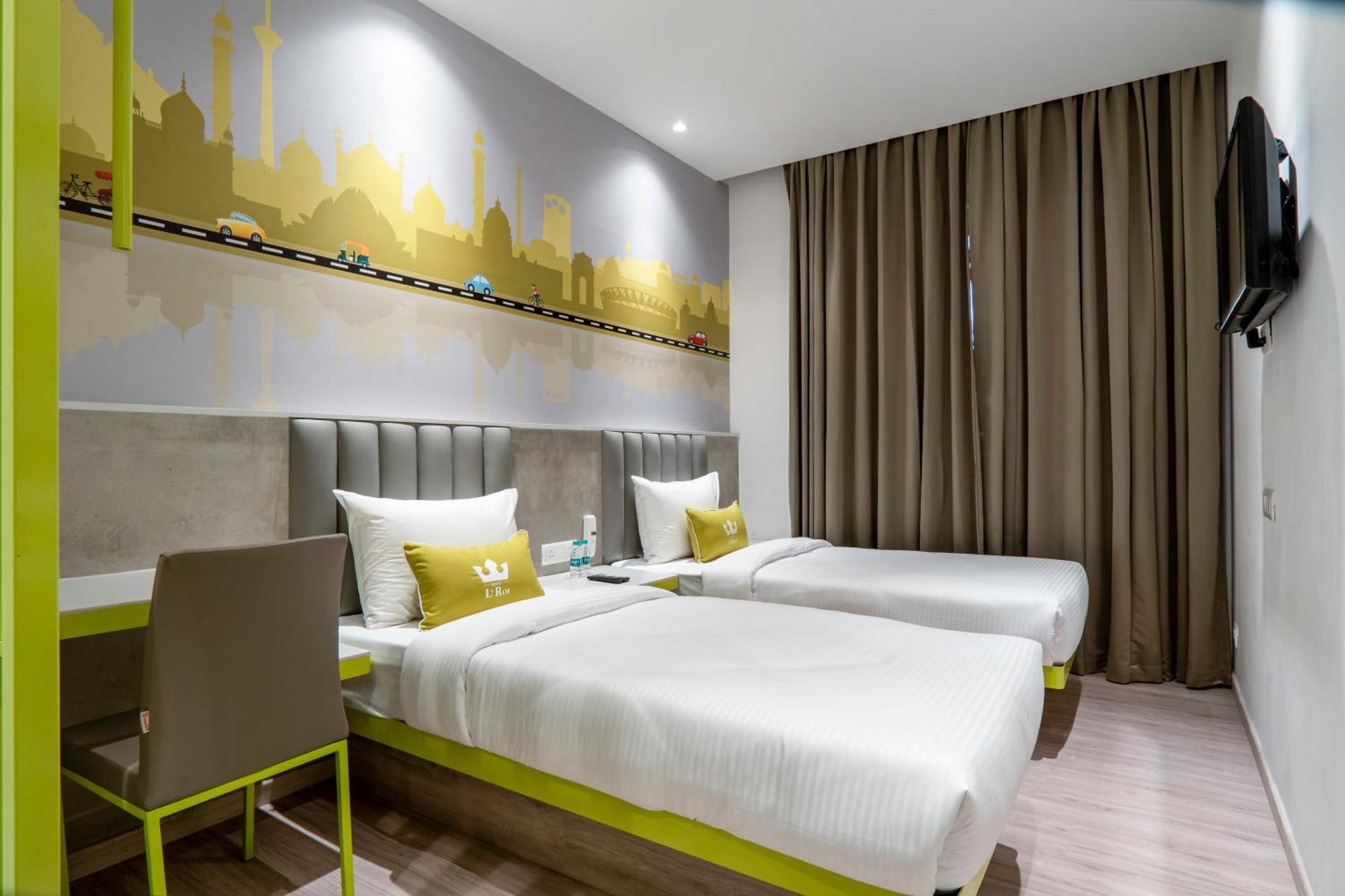 Hotel Le Roi Express Karol Bagh Delhi  Exteriör bild